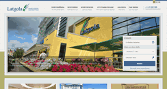 Desktop Screenshot of hotellatgola.lv